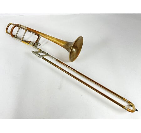 Used Bach 36BO Bb/F Tenor Trombone (SN: 84395)