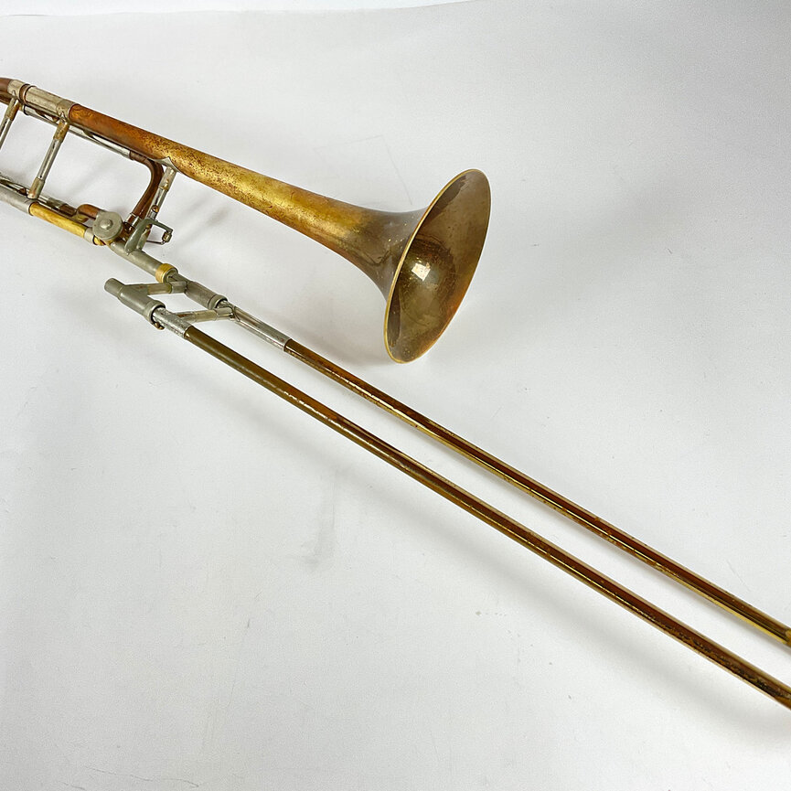 Used Bach 36BO Bb/F Tenor Trombone (SN: 84395)