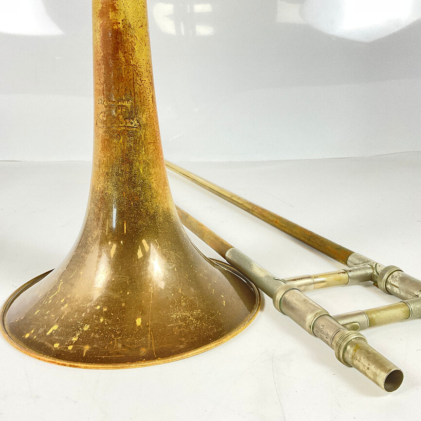 Used Bach 36BO Bb/F Tenor Trombone (SN: 84395)