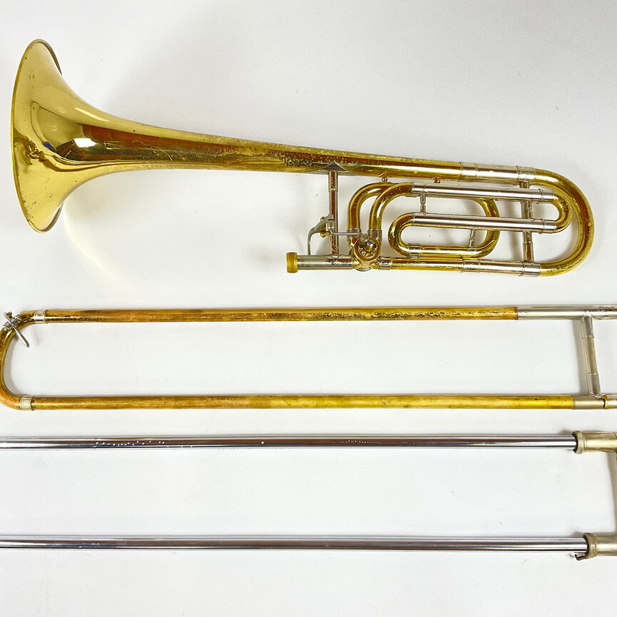 Used Bach 42B Bb/F Tenor Trombone (SN: 43644)