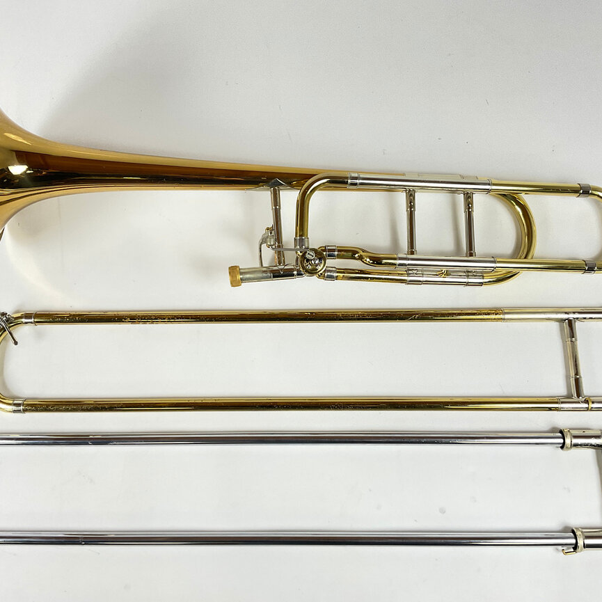 Used Bach 42BOG Bb/F Tenor Trombone (SN: 101302)