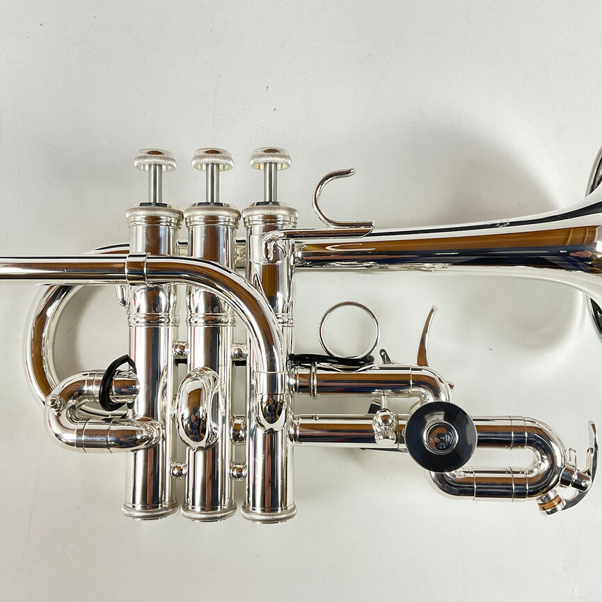 Used Yamaha YTR-9825 Bb/A Piccolo Trumpet (SN: 580105)
