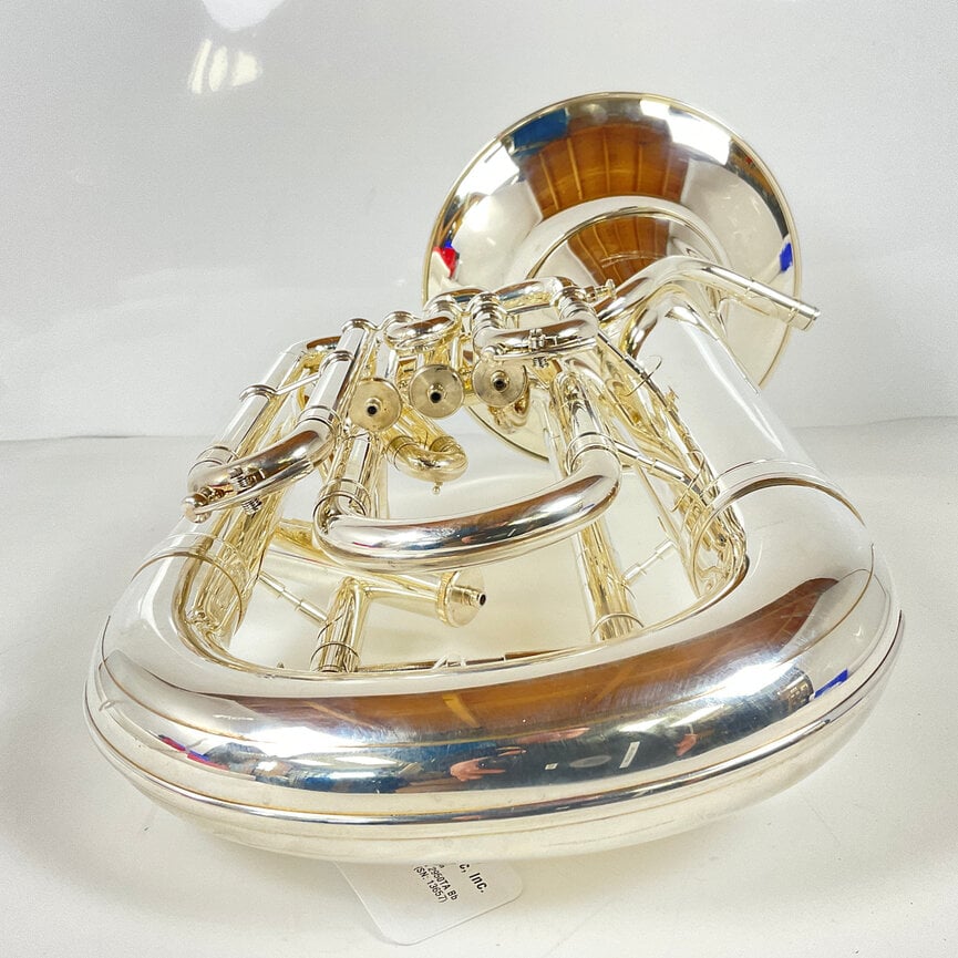 Used Willson 2950TA Bb Euphonium Silver (SN: 13657)