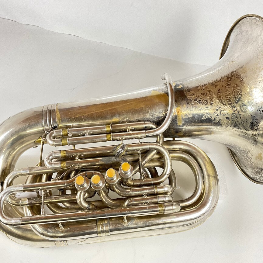 Used HN White King BBb Tuba (SN: 132767)