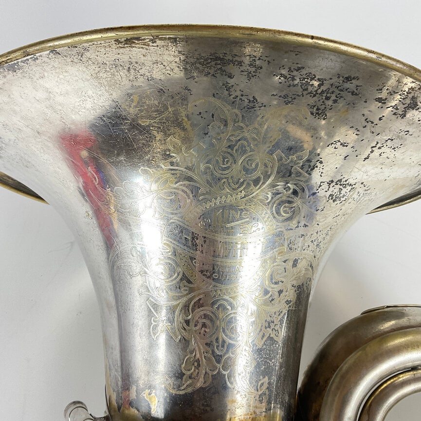 Used HN White King BBb Tuba (SN: 132767)
