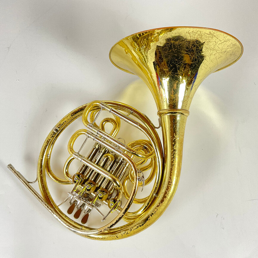 Used Yamaha YHR-87D Custom F/Bb French Horn (SN: 001981)