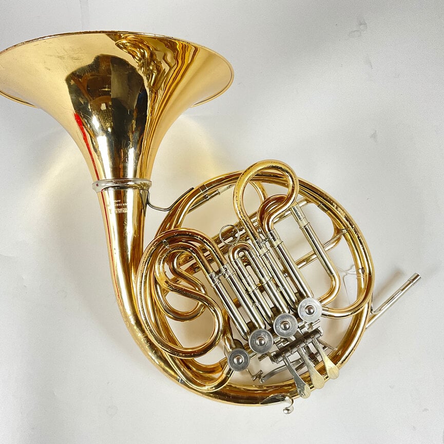Used Yamaha 567GDB F/Bb Double French Horn (SN: 001525)