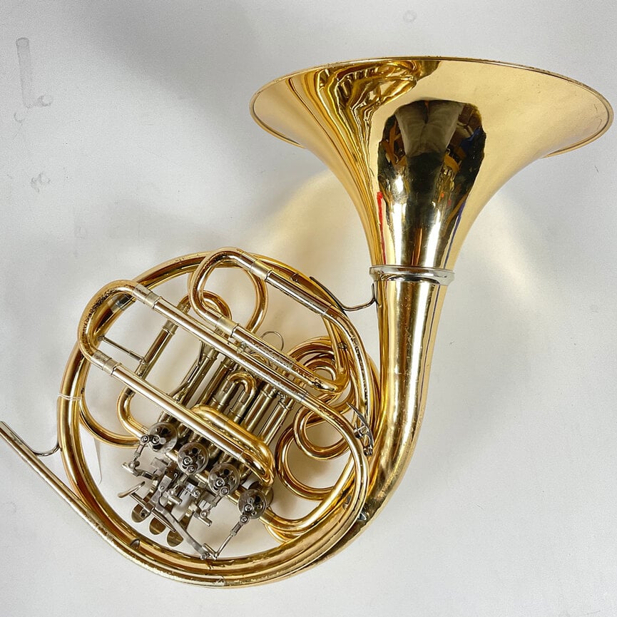 Used Yamaha 567GDB F/Bb Double French Horn (SN: 001525)
