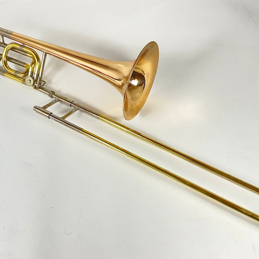 Used Yamaha YBL-321 Bb/F Bass Trombone (SN: 010086)