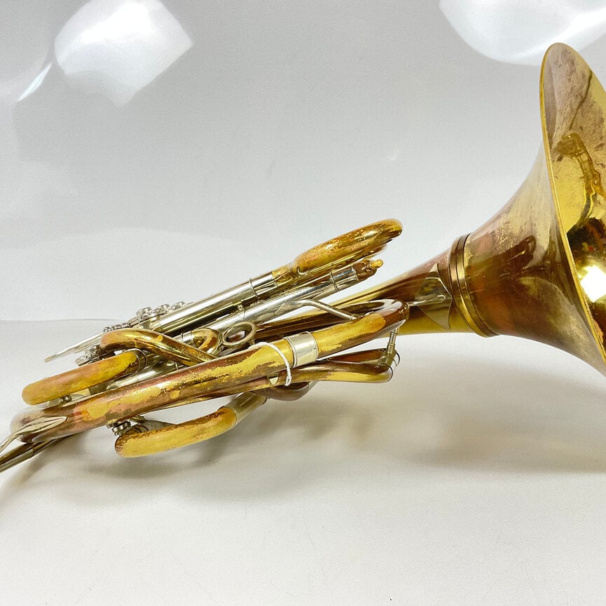 Used Holton H180 F/Bb Double French Horn (SN: 528838)