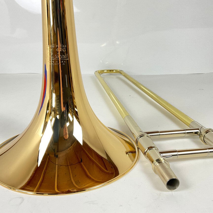 Demo Bach 42BOG Bb/F Tenor Trombone (SN: 229378)