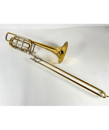 Used Bach 50B3 Bb/F/Gb/D Bass Trombone (SN: 130288)