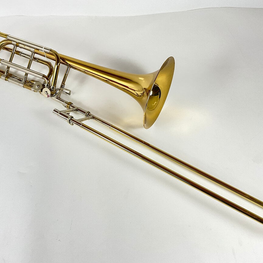 Used Bach 50B3 Bb/F/Gb/D Bass Trombone (SN: 130288)