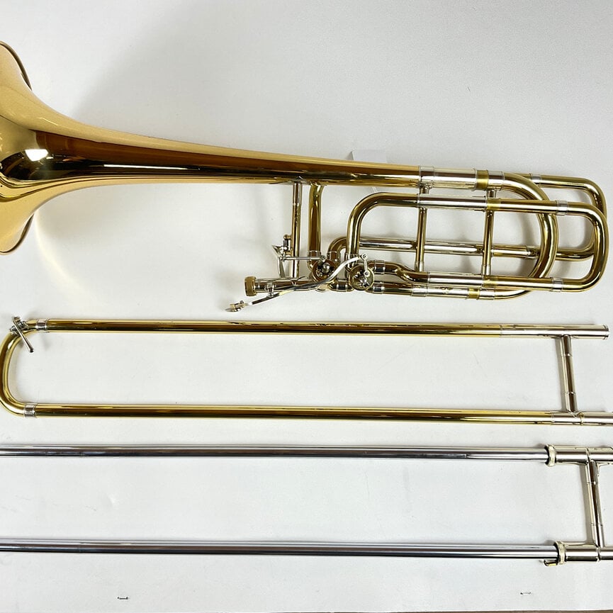 Used Bach 50B3 Bb/F/Gb/D Bass Trombone (SN: 130288)