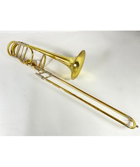 Used Bach 50T3 Bb/F/Gb/D Bass Trombone (SN: 170687)