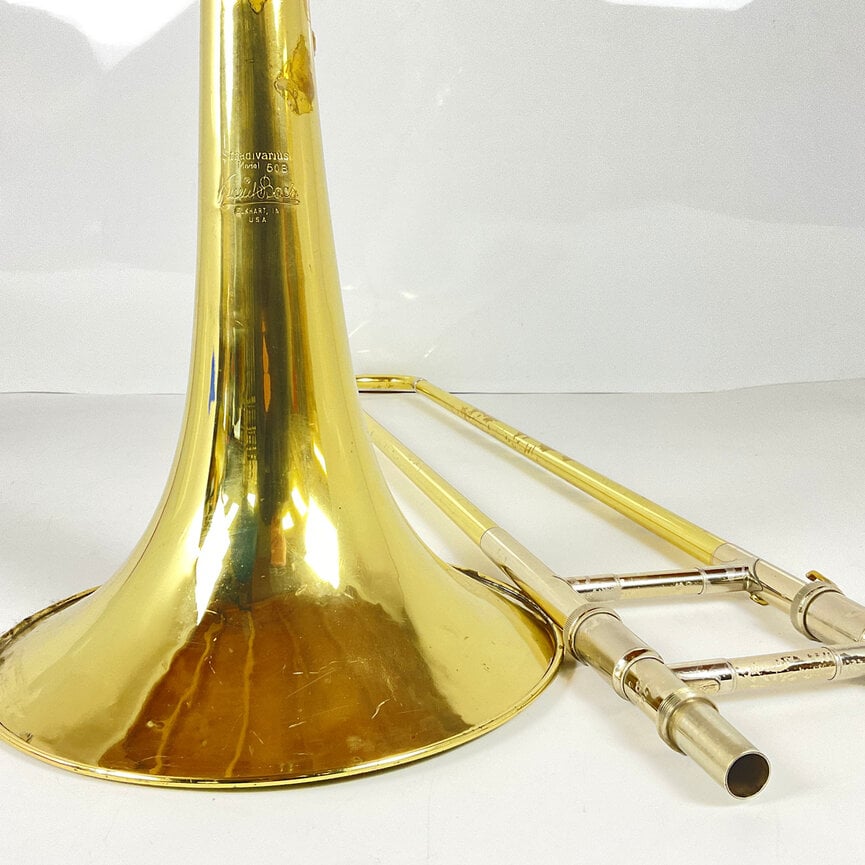 Used Bach 50T3 Bb/F/Gb/D Bass Trombone (SN: 170687)