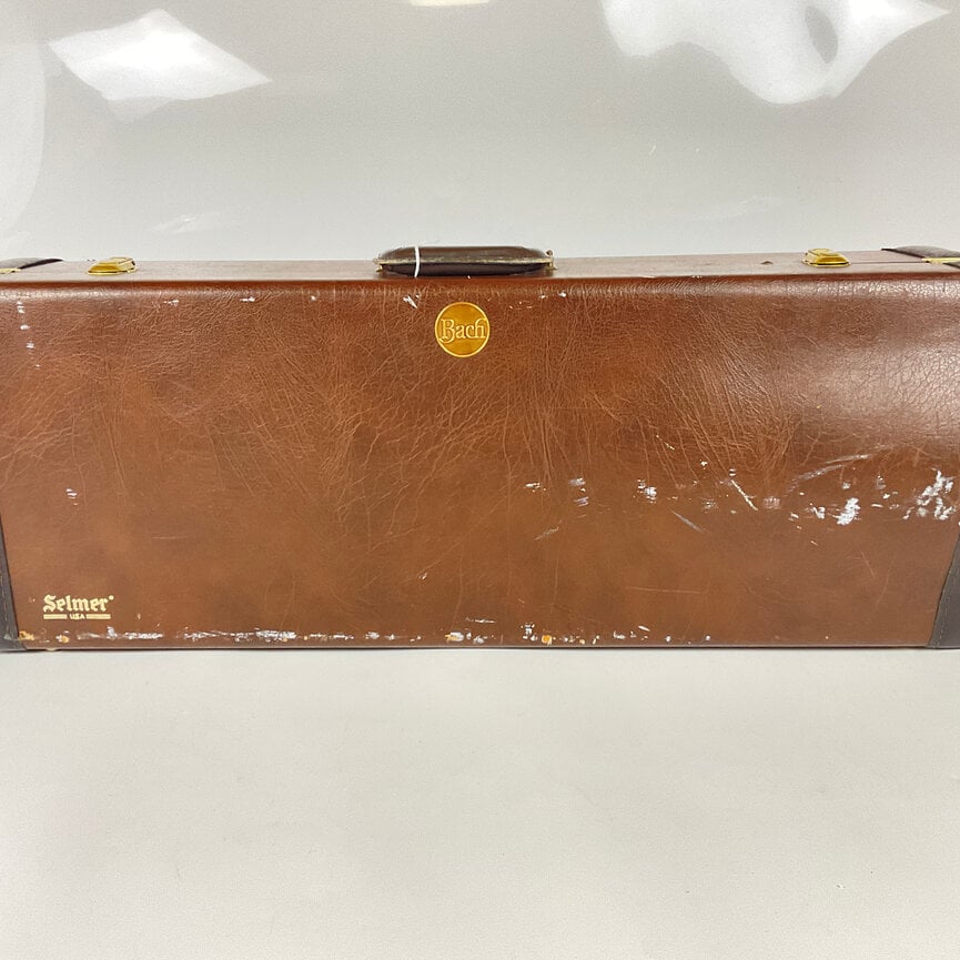 Used Bach 50T3 Bb/F/Gb/D Bass Trombone (SN: 170687)