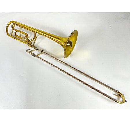 Used King 5BF Bb/F Tenor Trombone (SN: 494357), *Dave Bargeron"