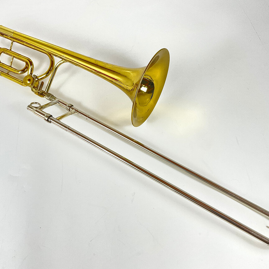 Used King 5BF Bb/F Tenor Trombone (SN: 494357), *Dave Bargeron"