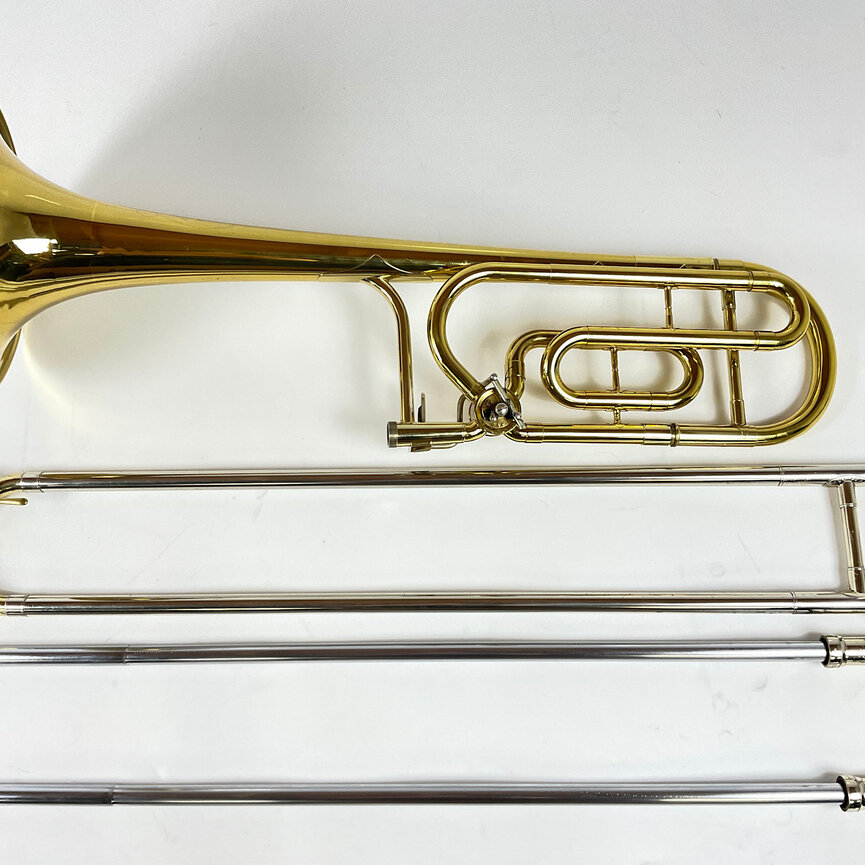 Used King 5BF Bb/F Tenor Trombone (SN: 494357), *Dave Bargeron"