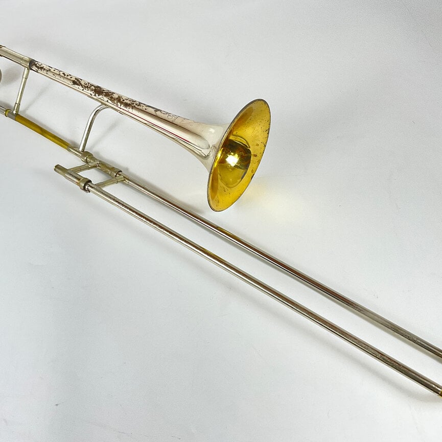 Used King 3B "Concert" Silver Sonic Bb Trombone (SN: 499953), *Dave Bargeron*