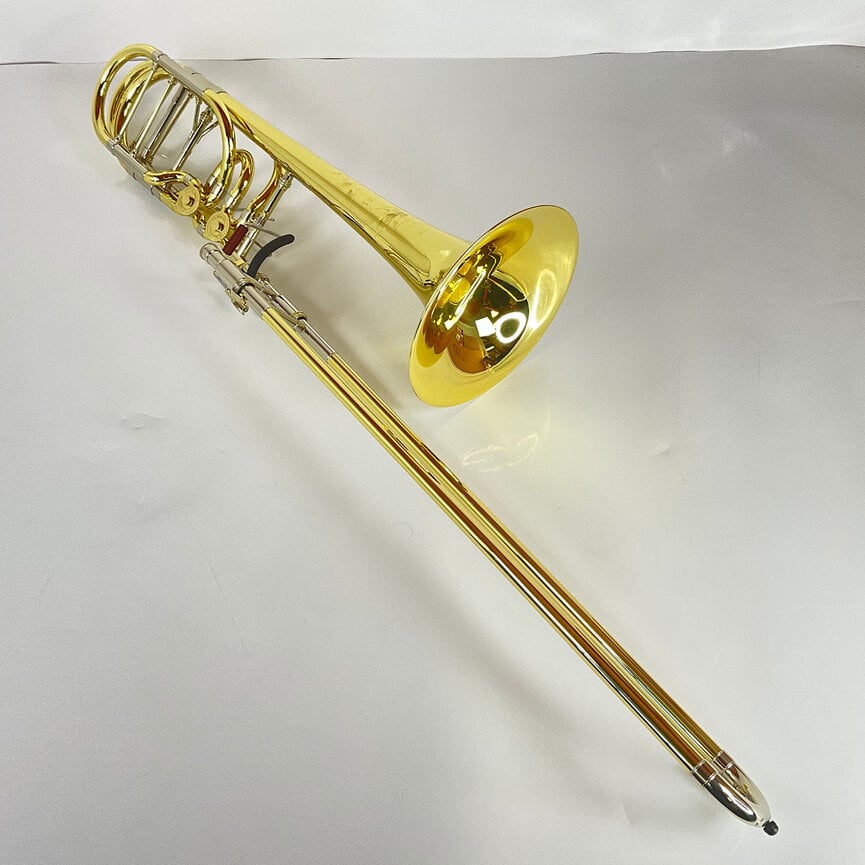 Demo S.E. Shires Q Series TBQ36YR Bb/F/Gb/D  Bass Trombone (SN: Q16388)