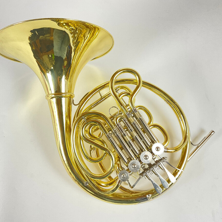 Used Yamaha YHR-667D F/Bb Double French Horn (SN: 001770)