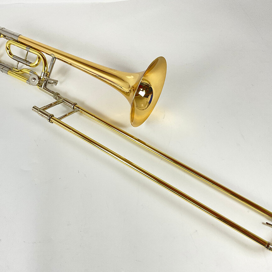 Used Yamaha YSL-820GII Bb/F Tenor Trombone (SN: 550372)