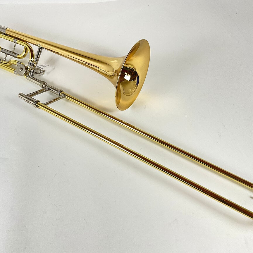 Used Yamaha YSL-820GII Bb/F Tenor Trombone (SN: 633608)