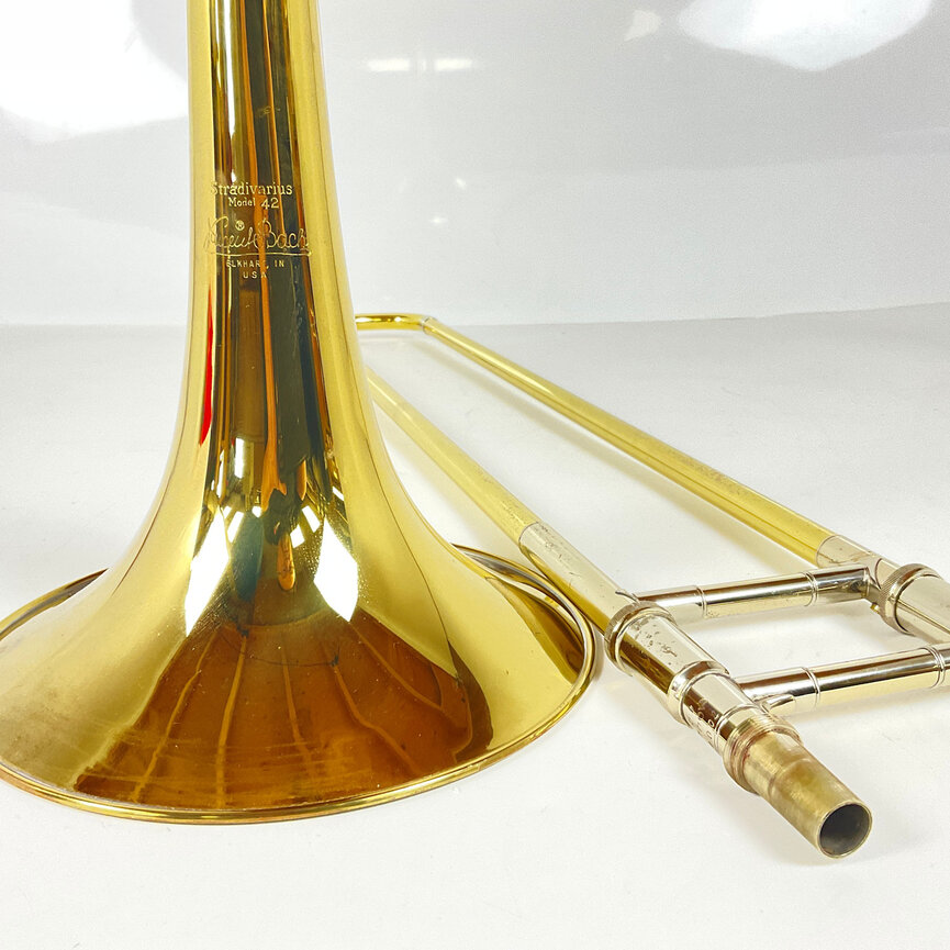 Used Bach 42B Bb/F Tenor Trombone (SN: 70048)