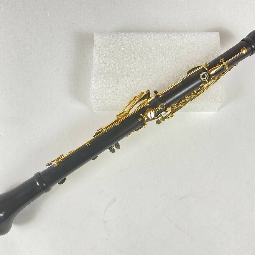 Used Backun Moba MB-900 Bb Clarinet, Gold-Plated Keys (SN: 16746)