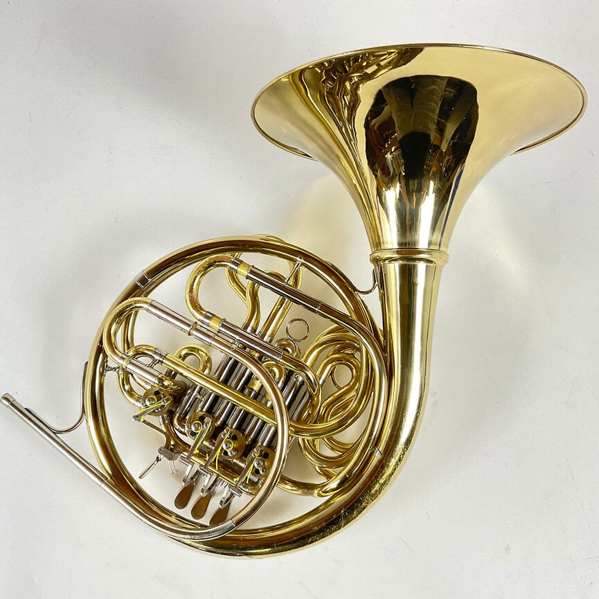 Used Yamaha YHR-664D F/BB Double French Horn (SN: 101045)