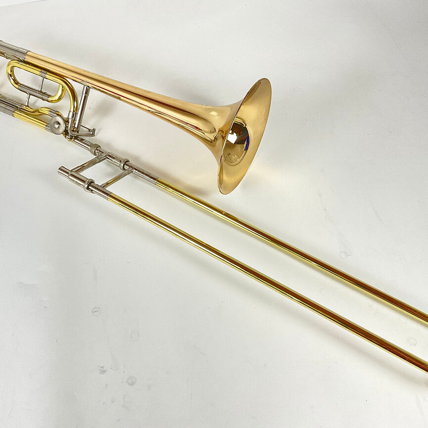 Used Yamaha YSL-8420G Bb/F Trombone (SN: 001573)
