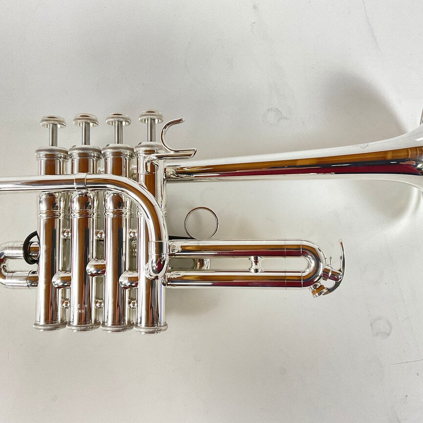 Used Yamaha YTR-9835 Bb/A Piccolo Trumpet (SN: 581168)