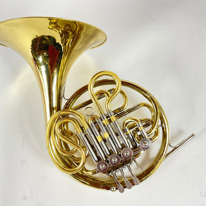Used Yamaha YHR-664 F/Bb Double French Horn (SN: 201320)