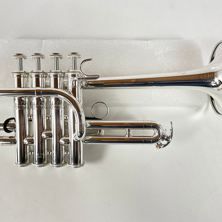 Used Yamaha YTR-9835 Bb/A Piccolo Trumpet (SN: 580496)
