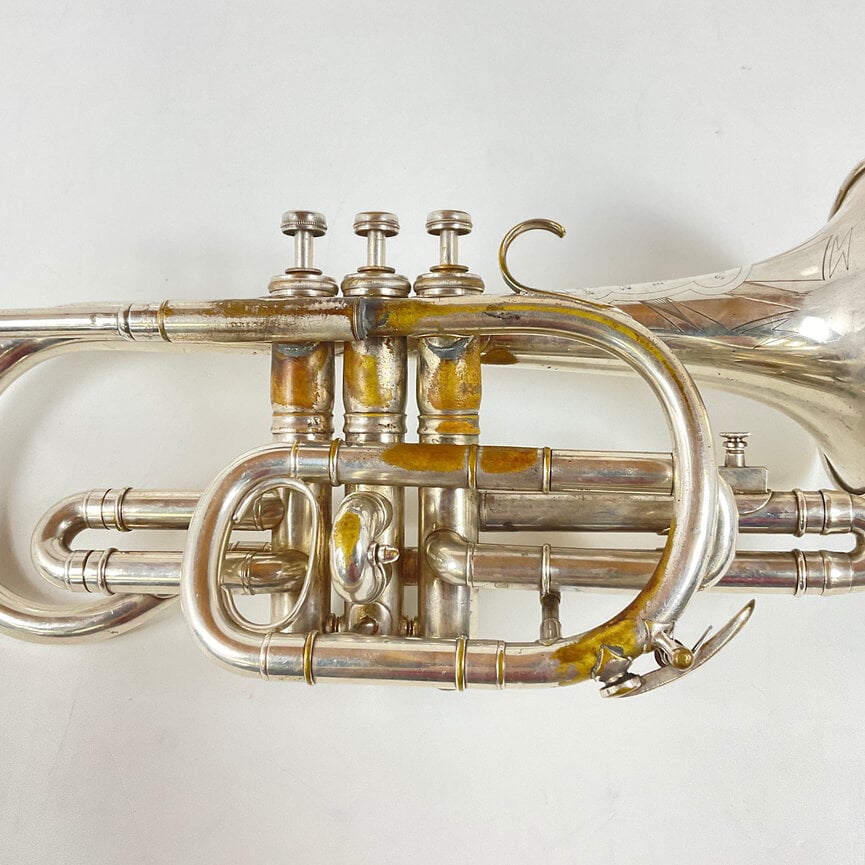 Used Besson "London" Class A Bb Cornet (SN: 130082)