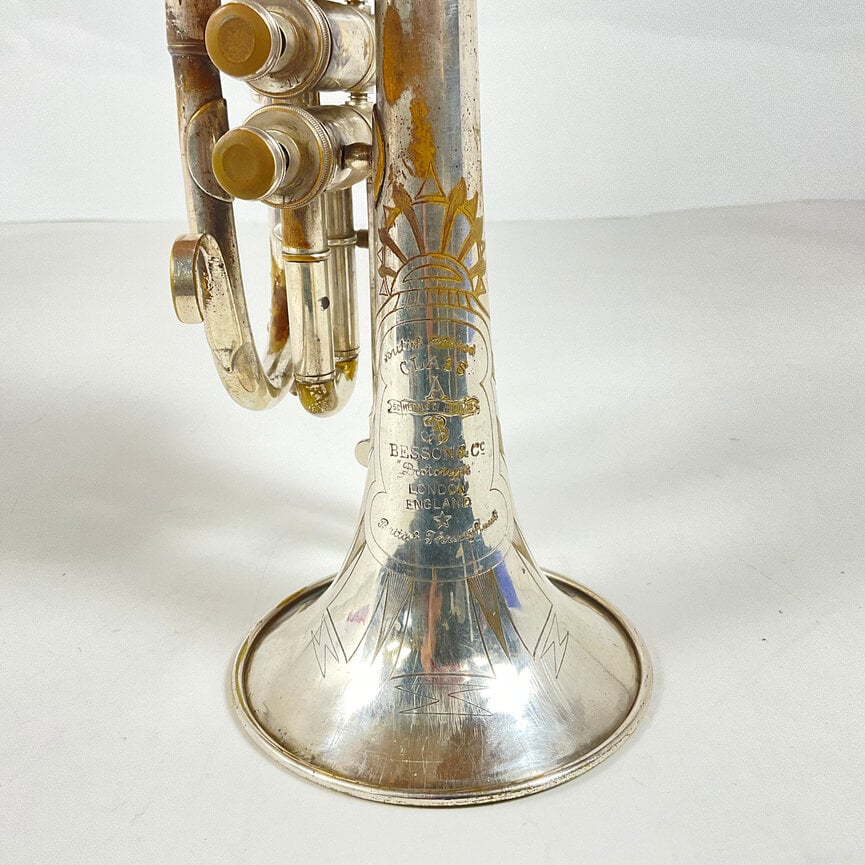 Used Besson "London" Class A Bb Cornet (SN: 130082)