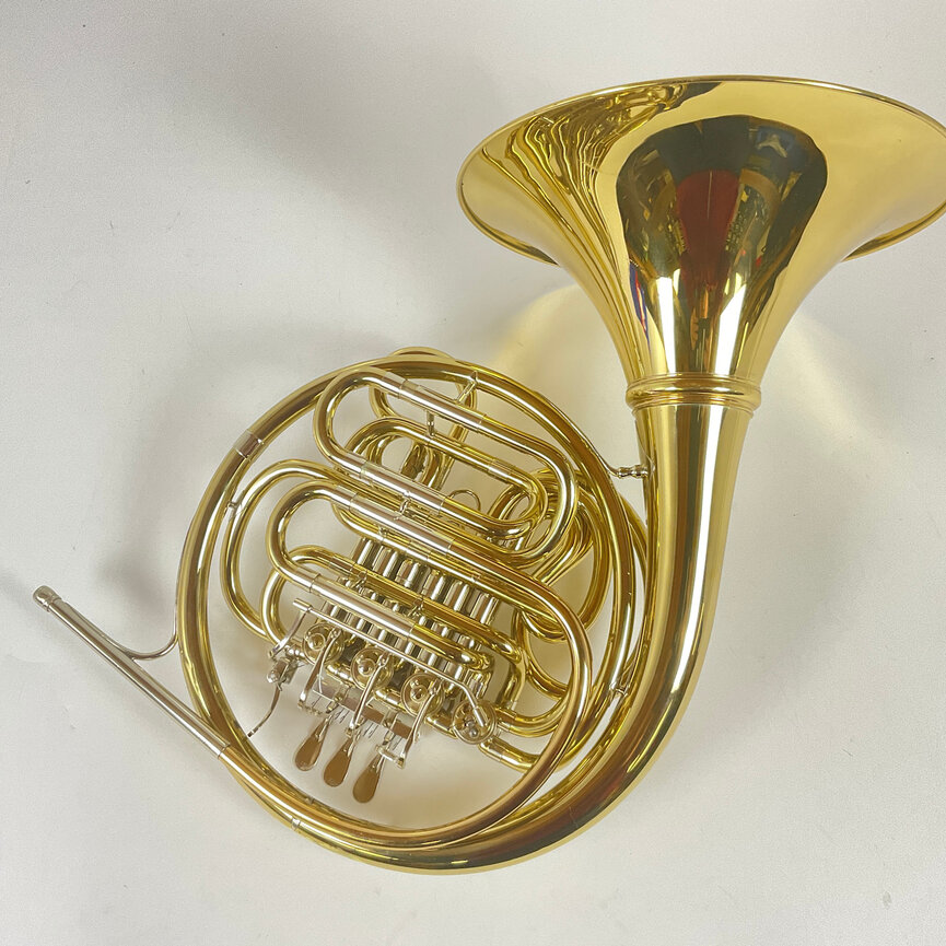 Used Hans Hoyer 802 F/Bb French Horn (SN: 271140M)