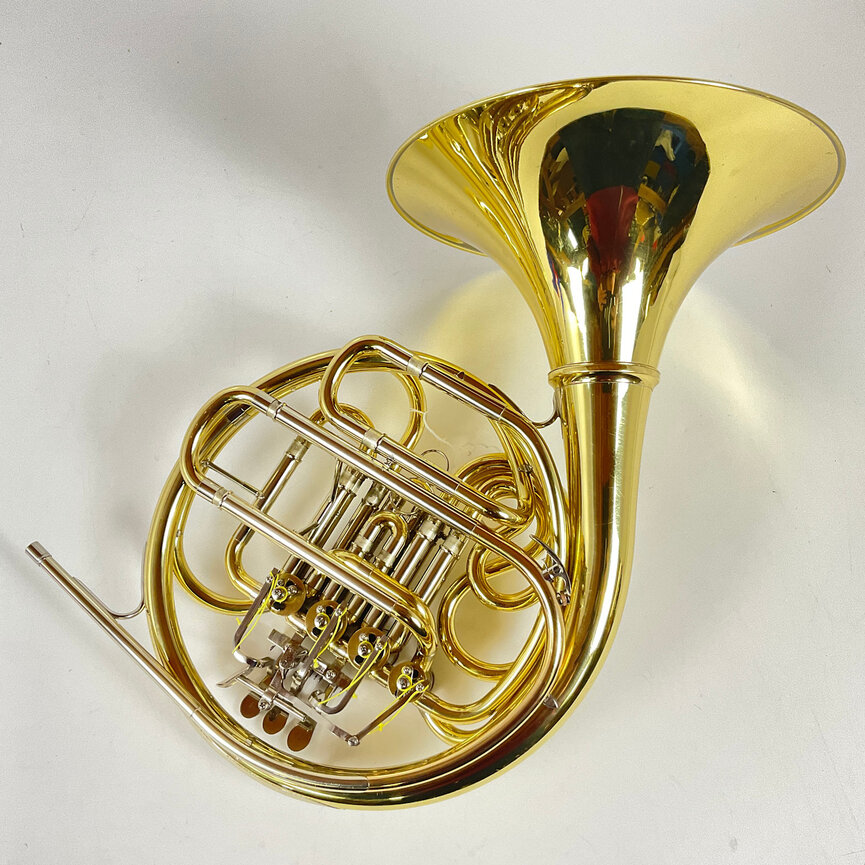 Used Yamaha 567D F/Bb Double French Horn (SN: 005594)