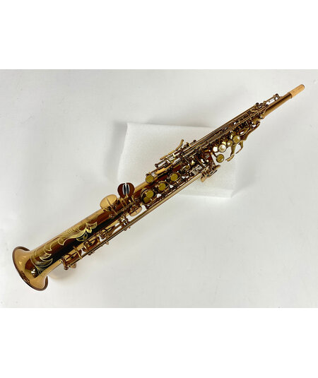 Used Cannonball SVR-L Vintage Reborn One-Piece Soprano Saxophone (SN: V209771)