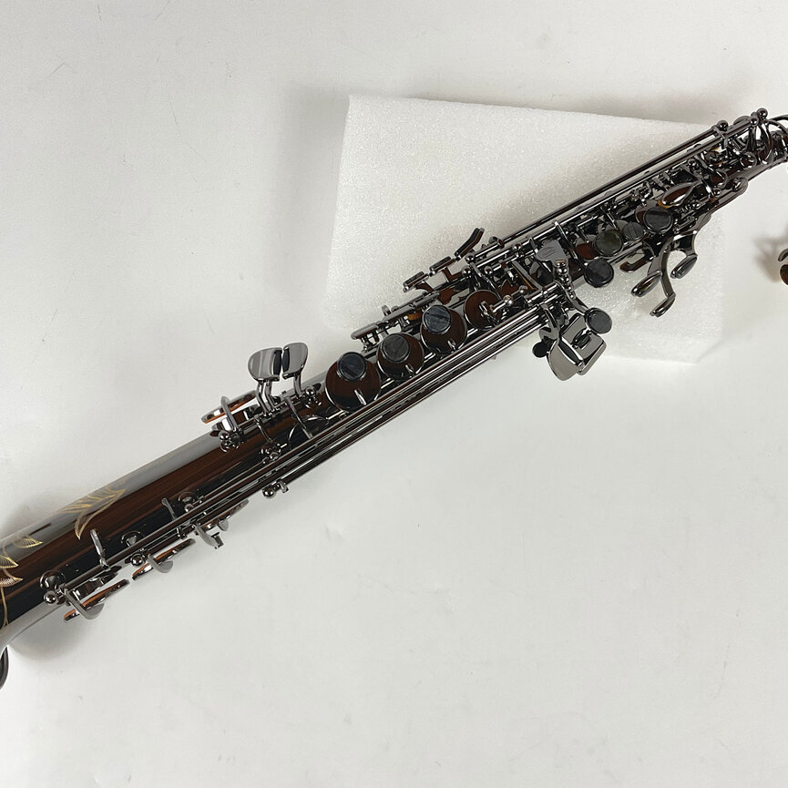 Used Cannonball S5-B Big Bell Stone Series Bb Soprano Saxophone (SN: 209450)