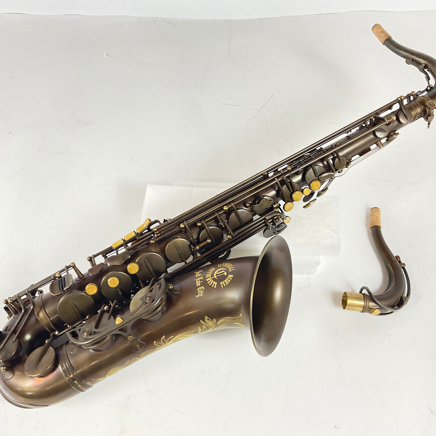 Used Cannonball T5-BR Big Bell Stone Series Tenor Saxophone (SN: 21092)