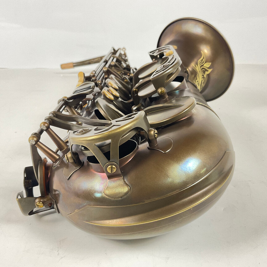 Used Cannonball T5-BR Big Bell Stone Series Tenor Saxophone (SN: 21092)