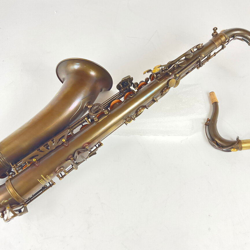 Used Cannonball T5-BR Big Bell Stone Series Tenor Saxophone (SN: 21092)