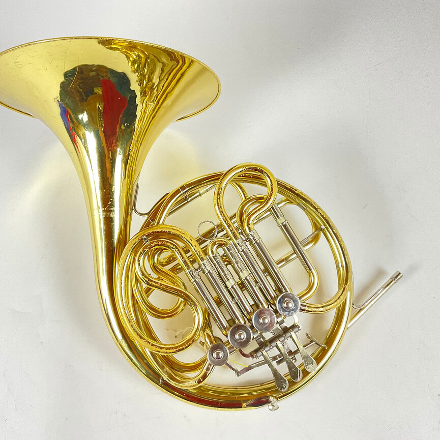 Used Yamaha 567 F/Bb Double French Horn (SN: 029365)
