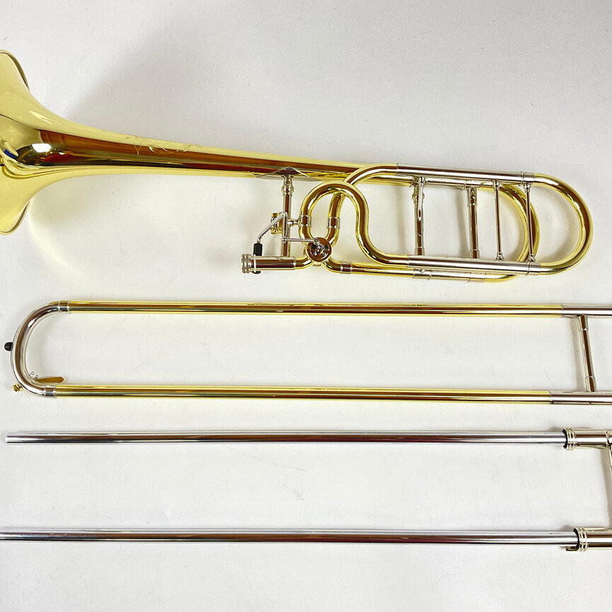 Demo S.E. Shires Q Series TBQ30YR Bb/F Tenor Trombone (SN: Q19608)