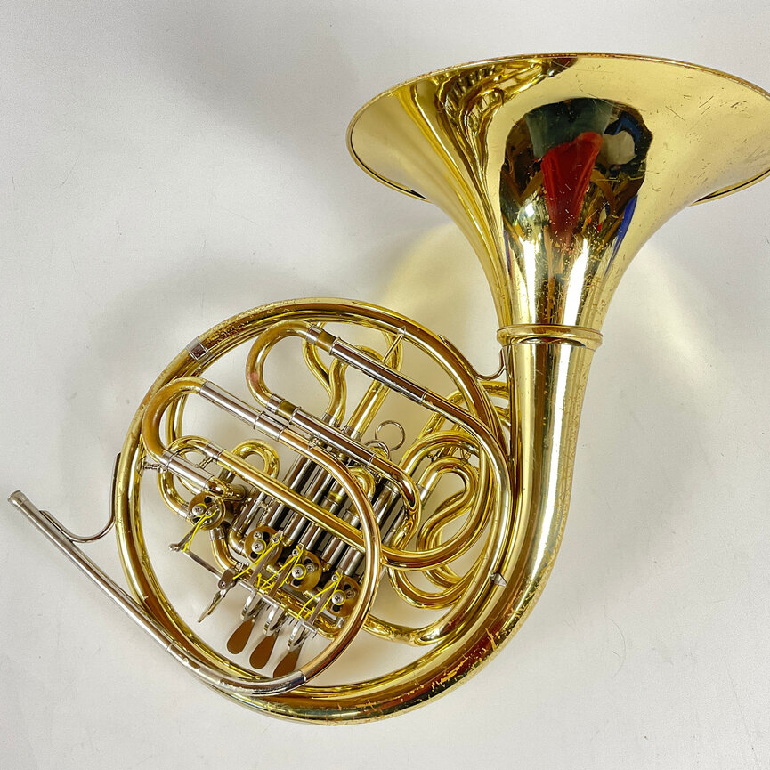 Used Yamaha YHR-664D F/BB Double French Horn (SN: 202343)