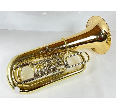 Demo Eastman EBF864G F Tuba, Gold Brass Bell (SN: 2402493)