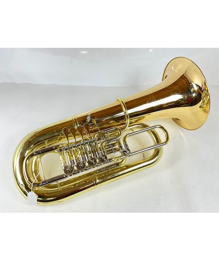 Demo Eastman EBF864G F Tuba, Gold Brass Bell (SN: 2402493)